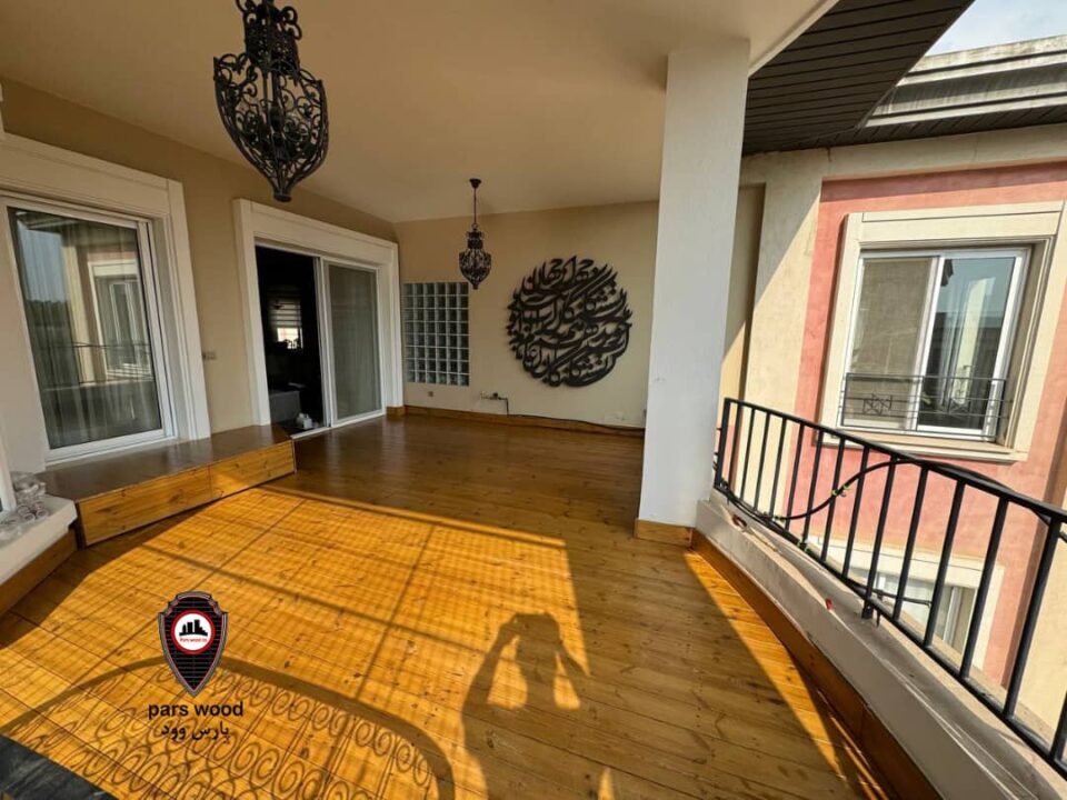 ترمووود کف | چوب ترمووود دکینگ decking | کفپوش مخصوص ترمووود