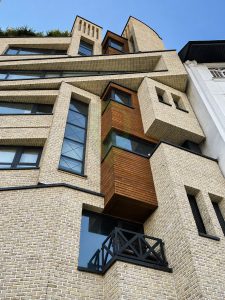 اجرای ترموود نمای ساختمان در دیباجی جنوبی